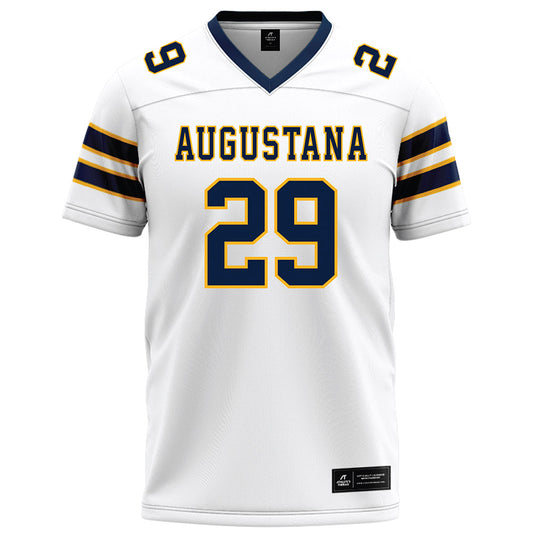 AU - NCAA Football : Kael Ryan - White Football Jersey-0