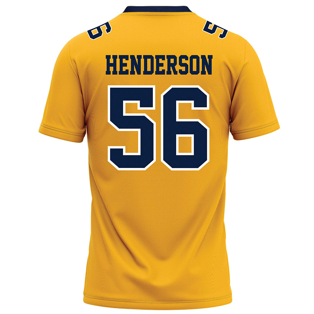 AU - NCAA Football : Jace Henderson - Gold Football Jersey-1