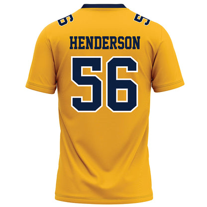 AU - NCAA Football : Jace Henderson - Gold Football Jersey-1