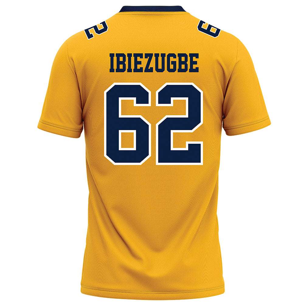 AU - NCAA Football : Elijah Ibiezugbe - Gold Football Jersey-1