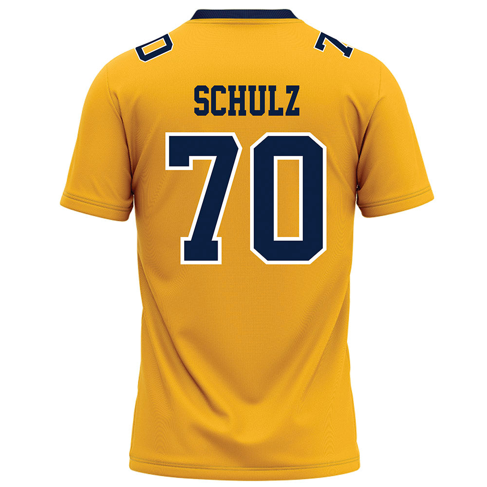 AU - NCAA Football : Joey Schulz - Gold Football Jersey-1