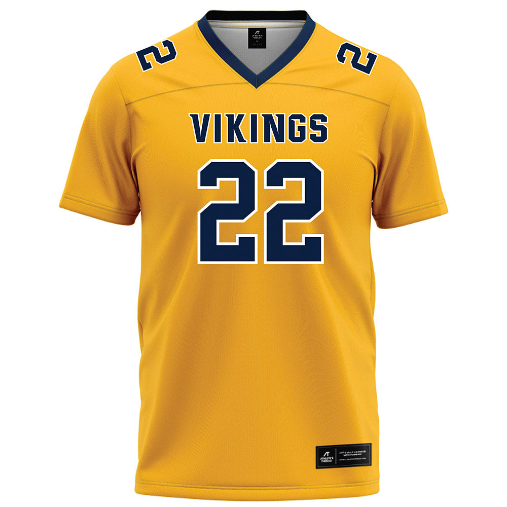 AU - NCAA Football : Breylon Blount - Gold Football Jersey-0
