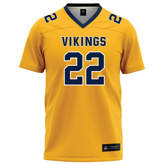 AU - NCAA Football : Breylon Blount - Gold Football Jersey-0