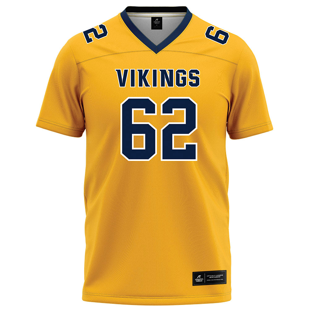 AU - NCAA Football : Elijah Ibiezugbe - Gold Football Jersey-0