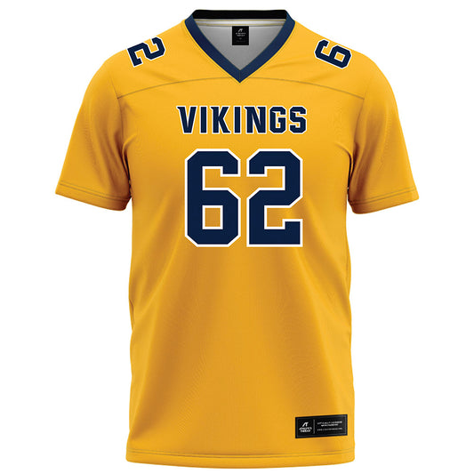 AU - NCAA Football : Elijah Ibiezugbe - Gold Football Jersey-0