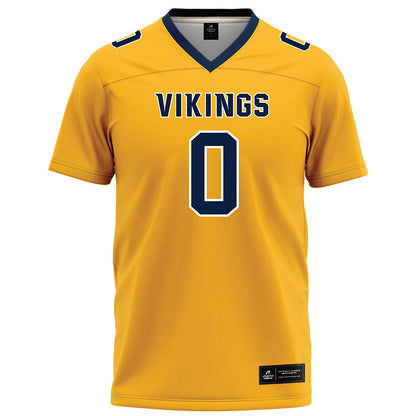 AU - NCAA Football : Christian Connelly - Gold Football Jersey-0