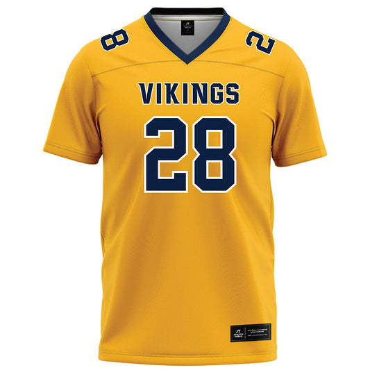 AU - NCAA Football : Steel Schomaker - Gold Football Jersey-0