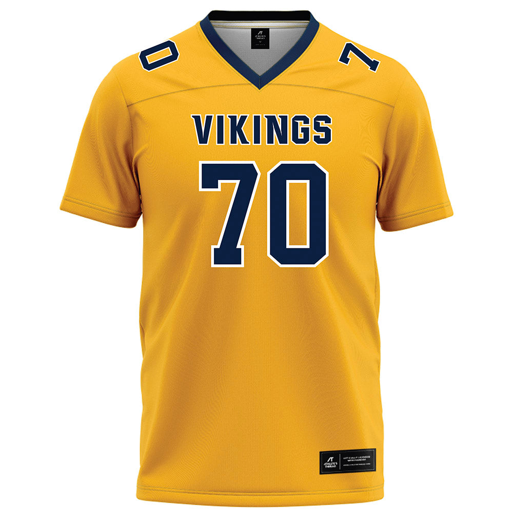AU - NCAA Football : Joey Schulz - Gold Football Jersey-0
