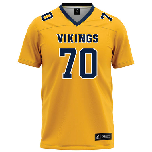 AU - NCAA Football : Joey Schulz - Gold Football Jersey-0