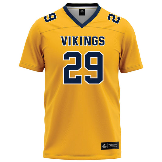 AU - NCAA Football : Kael Ryan - Gold Football Jersey-0