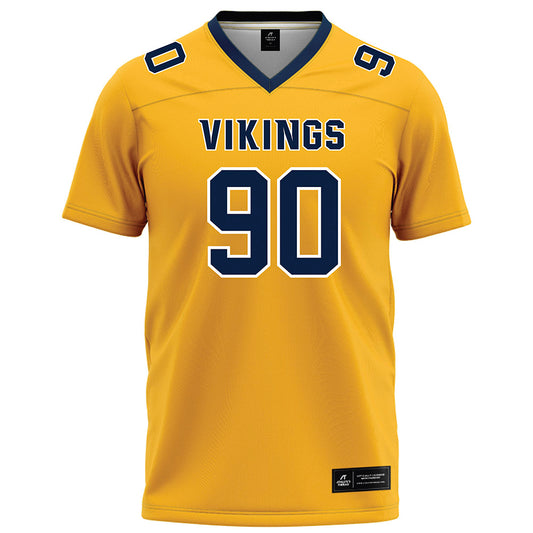 AU - NCAA Football : Tyler Birn - Gold Football Jersey-0