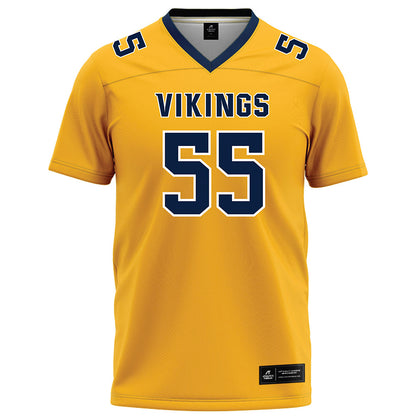 AU - NCAA Football : RJ Eckhardt - Gold Football Jersey-0