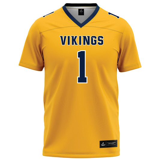 AU - NCAA Football : DJ Page - Gold Football Jersey-0