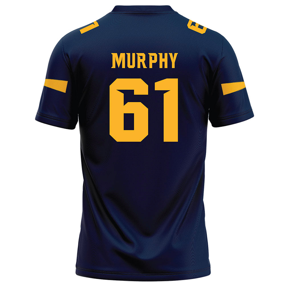 AU - NCAA Football : Aidan Murphy - Navy Football Jersey-1