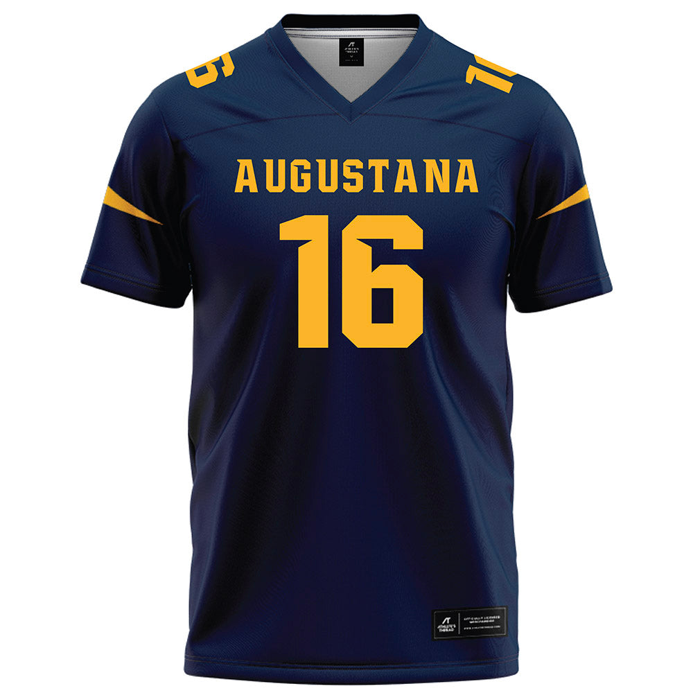 AU - NCAA Football : Dominic Carmigiano - Navy Football Jersey-0
