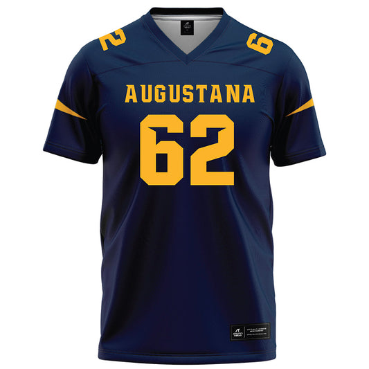 AU - NCAA Football : Elijah Ibiezugbe - Navy Football Jersey-0