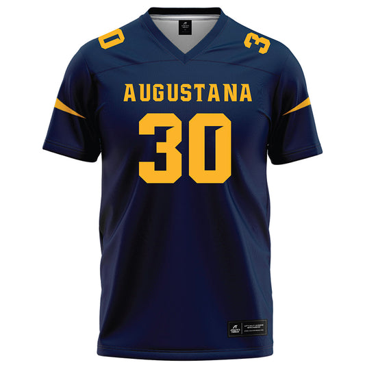 AU - NCAA Football : Luke Francis - Navy Football Jersey-0