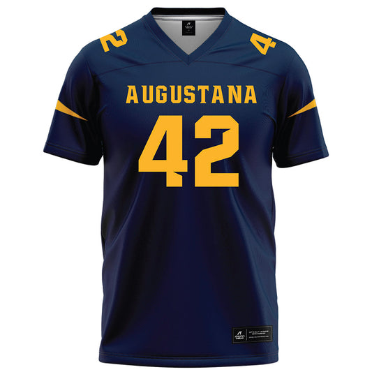 AU - NCAA Football : Marcus Vinson - Navy Football Jersey-0