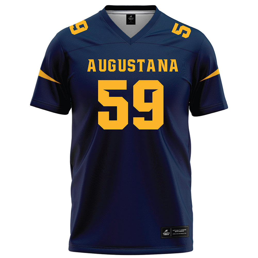 AU - NCAA Football : Chase Emsick - Navy Football Jersey-0