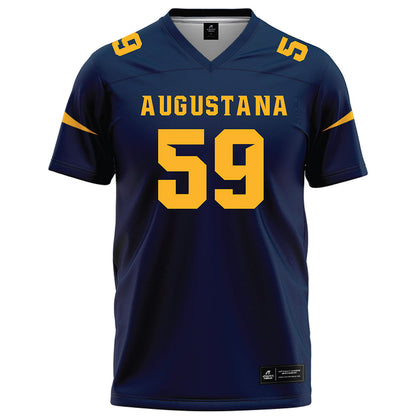 AU - NCAA Football : Chase Emsick - Navy Football Jersey-0