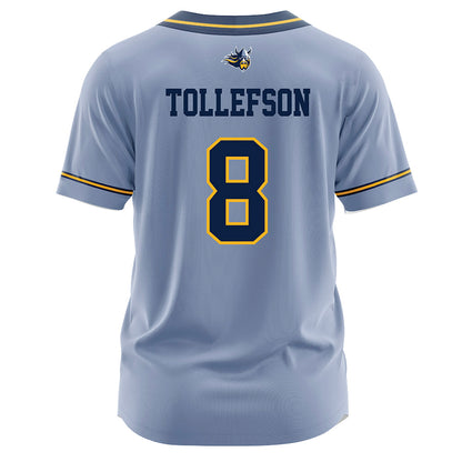 AU - NCAA Softball : Susie Tollefson - Light Blue Jersey-1