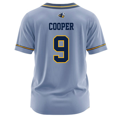 AU - NCAA Softball : Ella Cooper - Light Blue Jersey-1