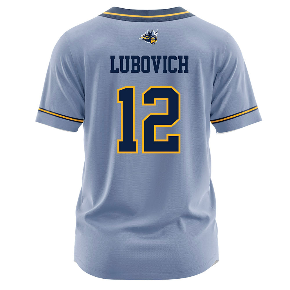 AU - NCAA Softball : Kierra Lubovich - Light Blue Jersey-1
