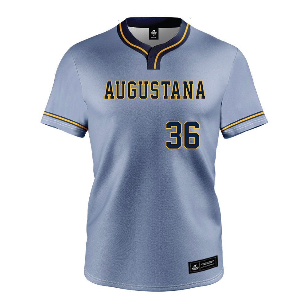 AU - NCAA Softball : Claire Wynja - Light Blue Jersey-0