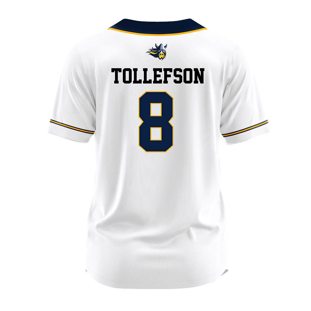 AU - NCAA Softball : Susie Tollefson - White Jersey-1