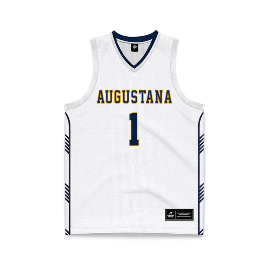 AU - NCAA Men's Basketball : Tanner Te Slaa - White Basketball Jersey