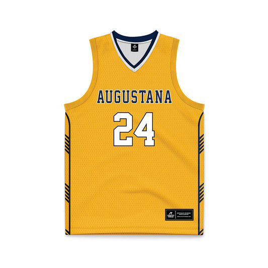AU - NCAA Men's Basketball : Hayden Brown - Gold Basketball Jersey-0