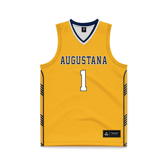 AU - NCAA Men's Basketball : Tanner Te Slaa - Gold Basketball Jersey