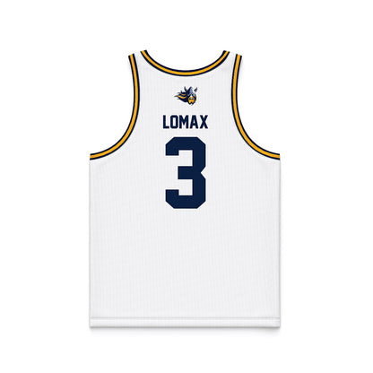 AU - NCAA Women's Basketball : Miranda Lomax - White Basketball Jersey-1