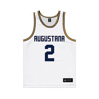 AU - NCAA Women's Basketball : Addie Hanna - White Basketball Jersey-0