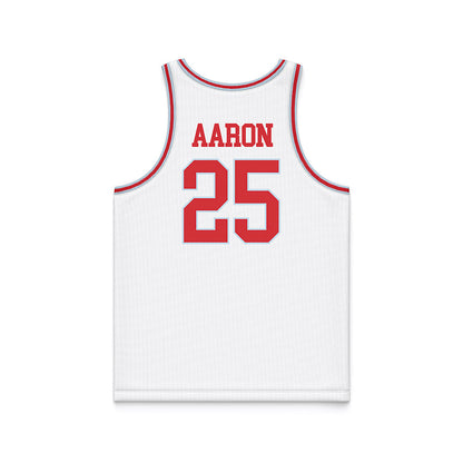 LA Tech - NCAA Women's Basketball : Averi Aaron - White Basketball Jersey