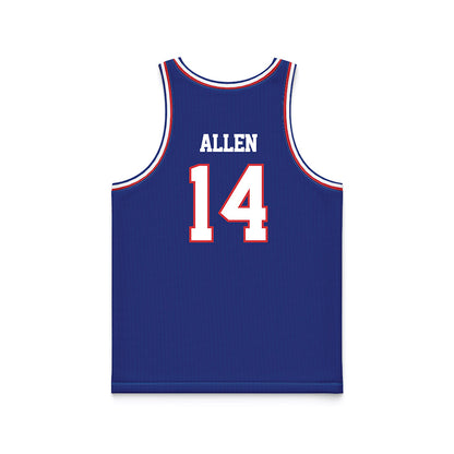 LA Tech - NCAA Men's Basketball : Will Allen - Royal Basketball Jersey-1