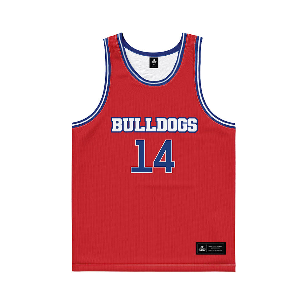 LA Tech - NCAA Men's Basketball : Will Allen - Red Basketball Jersey-0