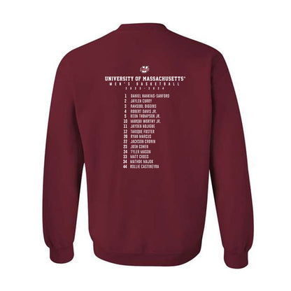 UMass - NCAA Men's Basketball : Cam Hailey - Crewneck Sweatshirt-1