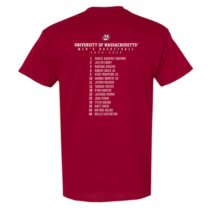 UMass - NCAA Men's Basketball : Jayden Ndjigue - T-Shirt-1
