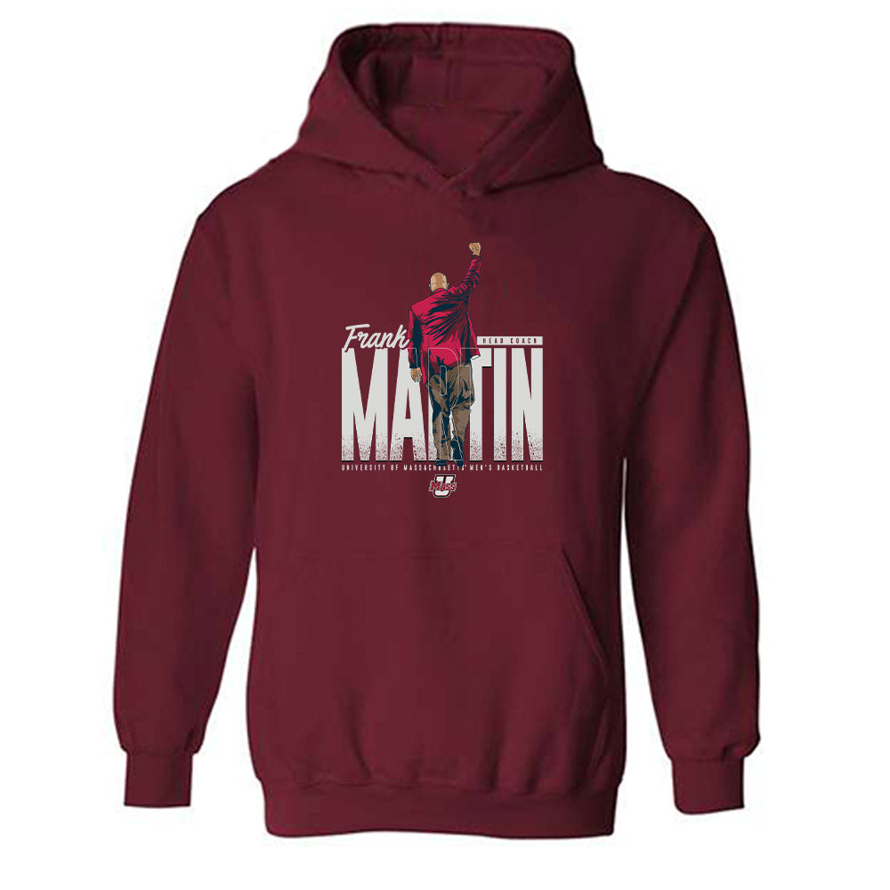 UMass - NCAA Men's Basketball : Danny Carbuccia - Hooded Sweatshirt-0