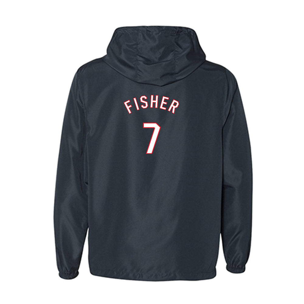 UConn - NCAA Women's Basketball : Kelis Fisher - Windbreaker-1