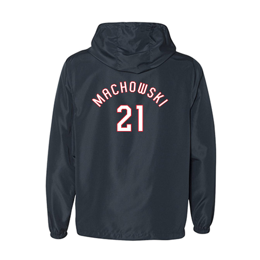 UConn - NCAA Men's Basketball : Nils Machowski - Windbreaker-1