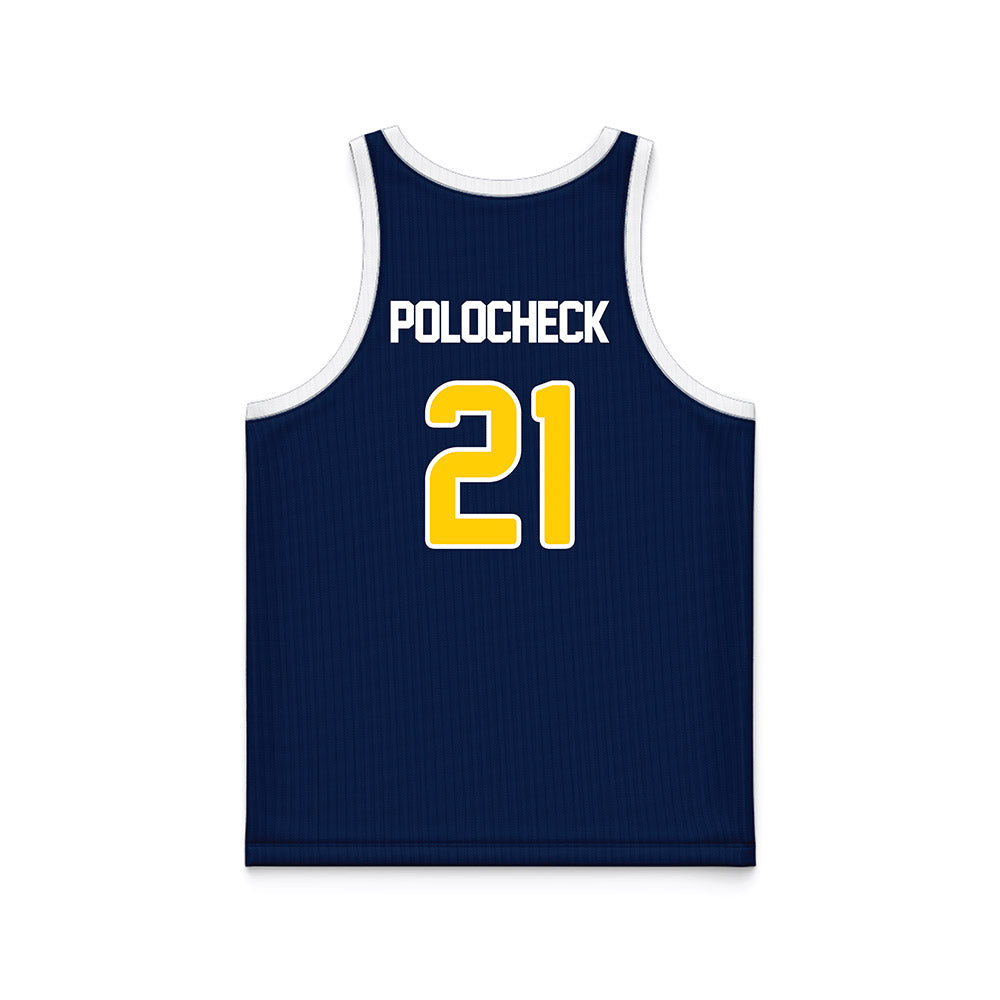 UCSD - NCAA Women's Basketball : Nicki Polocheck - Basketball Jersey-1
