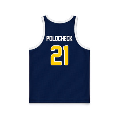 UCSD - NCAA Women's Basketball : Nicki Polocheck - Basketball Jersey-1