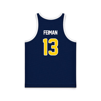 UCSD - NCAA Women's Basketball : Lev Feiman - Basketball Jersey-1