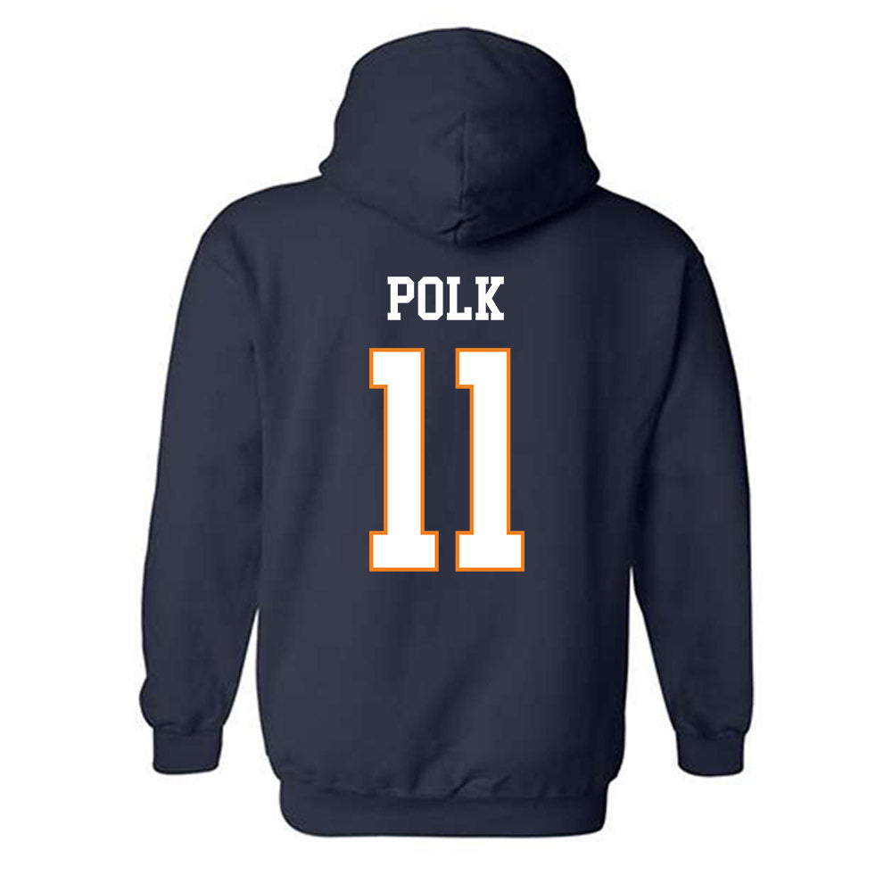 UT Martin - NCAA Softball : Maddie Polk - Classic Fashion Shersey Hooded Sweatshirt-1