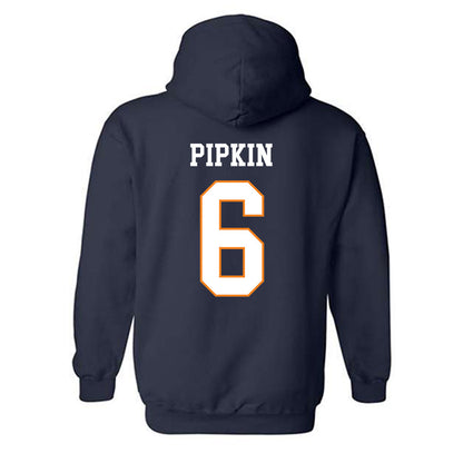 UT Martin - NCAA Football : Keyshaun Pipkin - Classic Fashion Shersey Hooded Sweatshirt-1