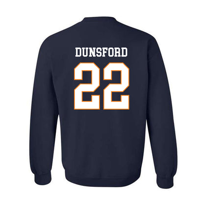 UT Martin - NCAA Baseball : TJ Dunsford - Classic Fashion Shersey Crewneck Sweatshirt-1