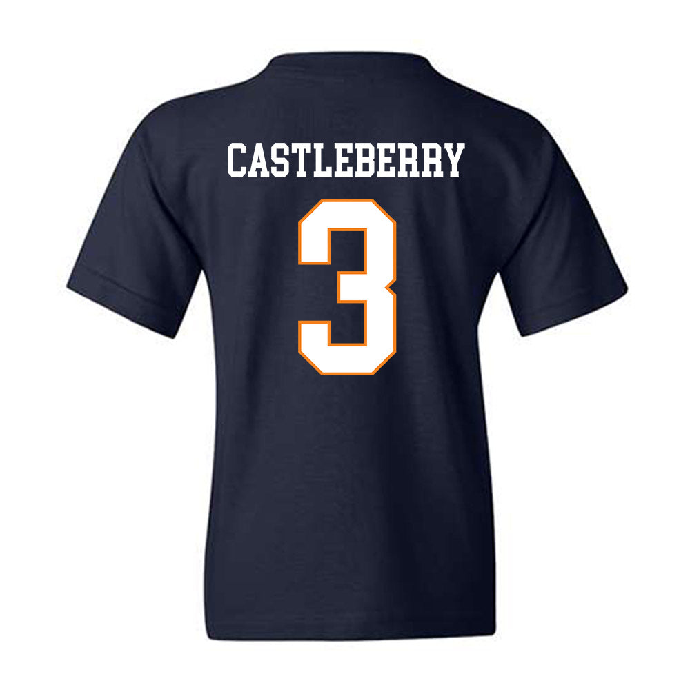 UT Martin - NCAA Football : Joel Castleberry - Classic Fashion Shersey Youth T-Shirt-1