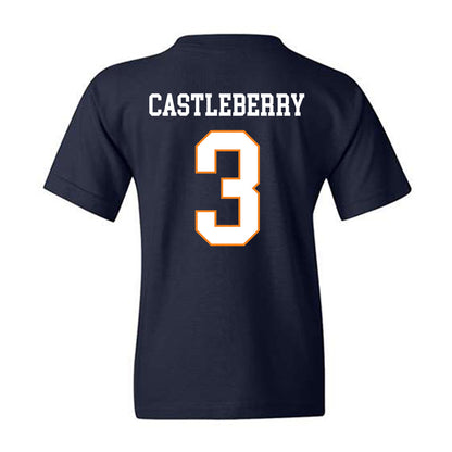 UT Martin - NCAA Football : Joel Castleberry - Classic Fashion Shersey Youth T-Shirt-1
